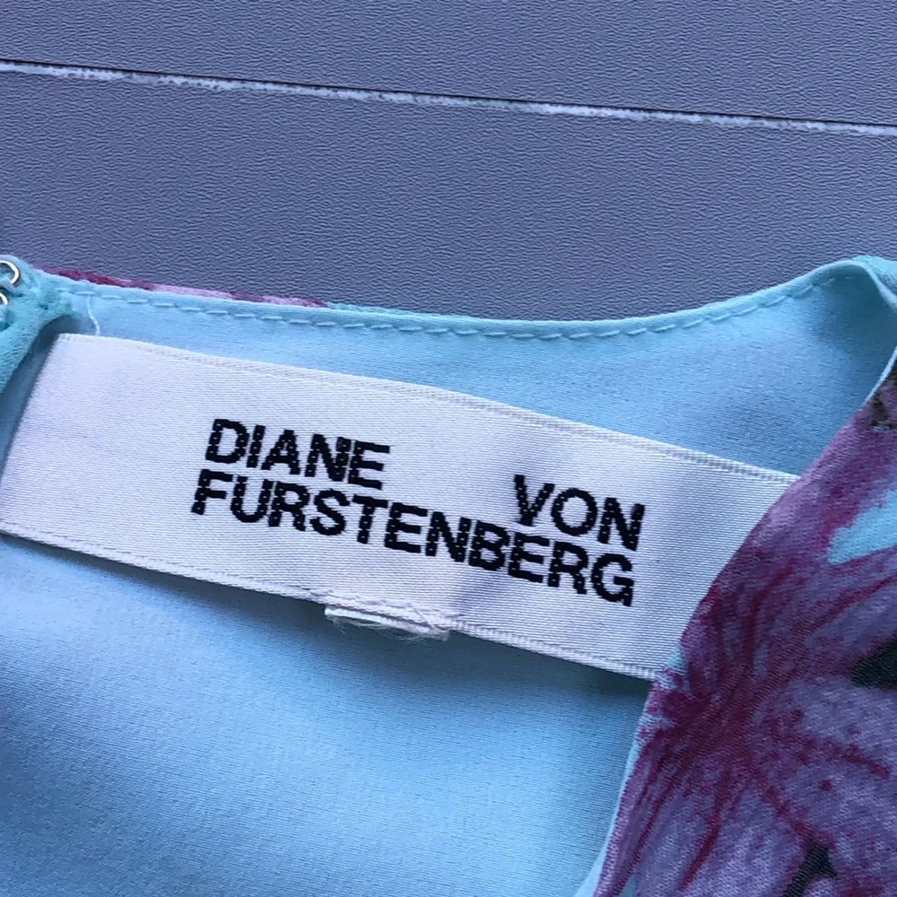 Diane Von Furstenberg Jillian Dress Lilac Small Lagoon
